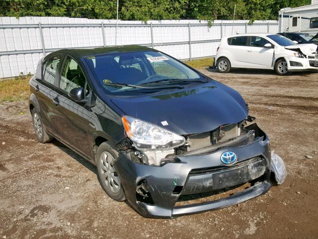 JTDKDTB34C1502188 - 2012 TOYOTA PRIUS C GRAY photo 1