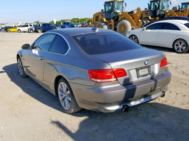 WBAWC73598E064812 - 2008 BMW 335 XI GRAY photo 3