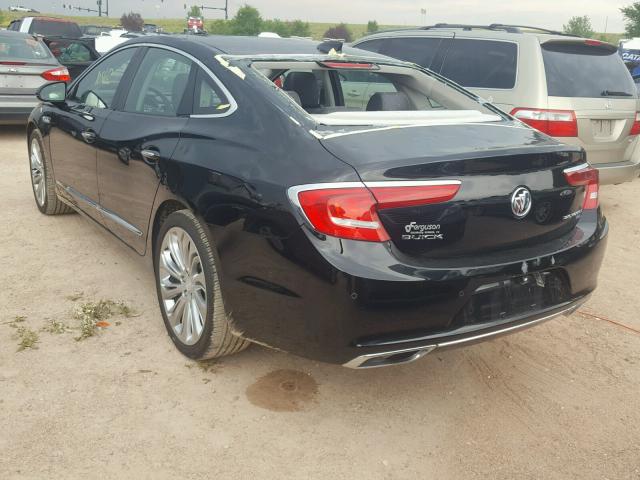 1G4ZS5SS2HU140726 - 2017 BUICK LACROSSE P BLACK photo 3