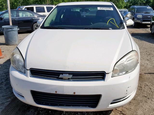 2G1WS55R679373397 - 2007 CHEVROLET IMPALA POL WHITE photo 9