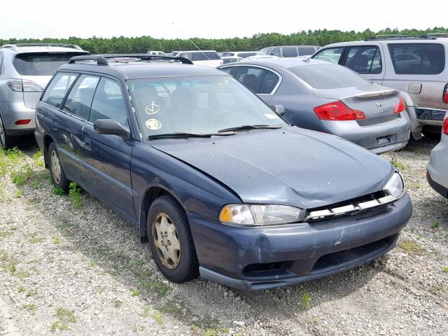 4S3BK4352W7302892 - 1998 SUBARU LEGACY L BLUE photo 1