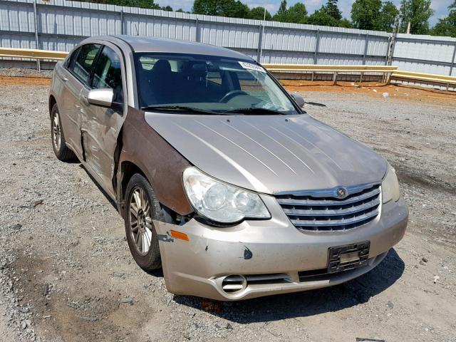 1C3LC56K97N669492 - 2007 CHRYSLER SEBRING TO TAN photo 1