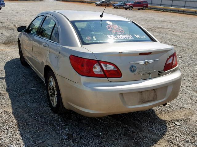 1C3LC56K97N669492 - 2007 CHRYSLER SEBRING TO TAN photo 3