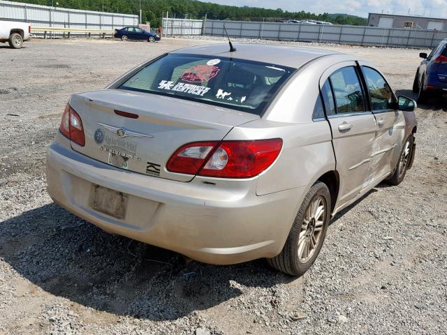 1C3LC56K97N669492 - 2007 CHRYSLER SEBRING TO TAN photo 4