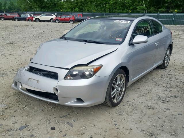 JTKDE167970149989 - 2007 TOYOTA SCION TC ვერცხლისფერი ფოტო 2