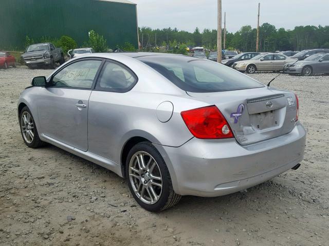 JTKDE167970149989 - 2007 TOYOTA SCION TC ვერცხლისფერი ფოტო 3