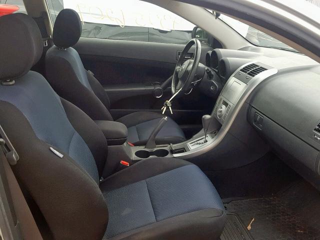 JTKDE167970149989 - 2007 TOYOTA SCION TC ვერცხლისფერი ფოტო 5