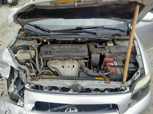 JTKDE167970149989 - 2007 TOYOTA SCION TC ვერცხლისფერი ფოტო 7
