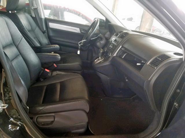 5J6RE3H78AL049971 - 2010 HONDA CR-V EXL BLACK photo 5