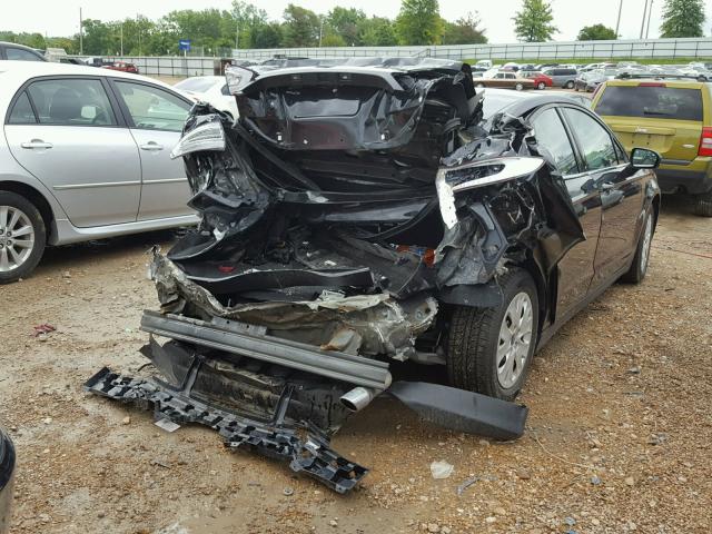 1FA6P0G71E5366686 - 2014 FORD FUSION S GRAY photo 4