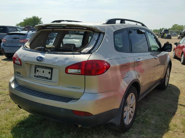 4S4WX92D584417981 - 2008 SUBARU TRIBECA LI GOLD photo 4