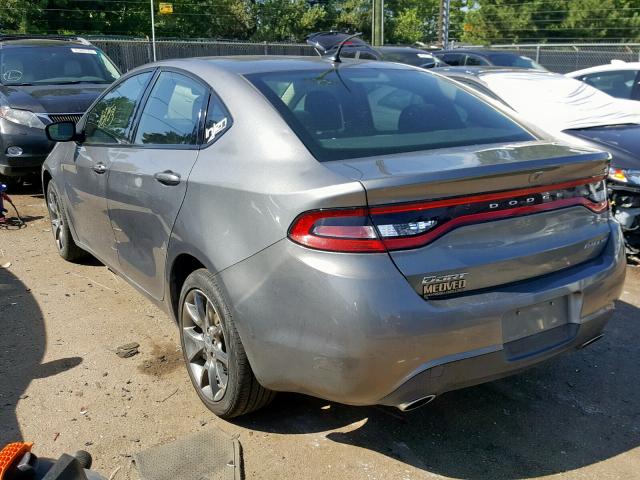 1C3CDFBA8DD346195 - 2013 DODGE DART SXT SILVER photo 3