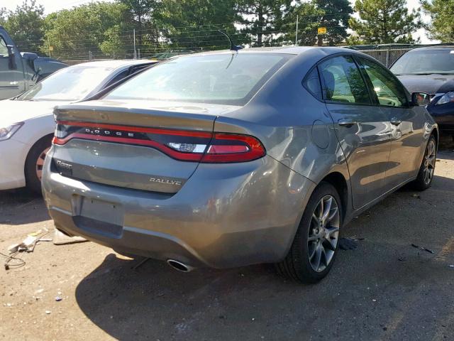 1C3CDFBA8DD346195 - 2013 DODGE DART SXT SILVER photo 4