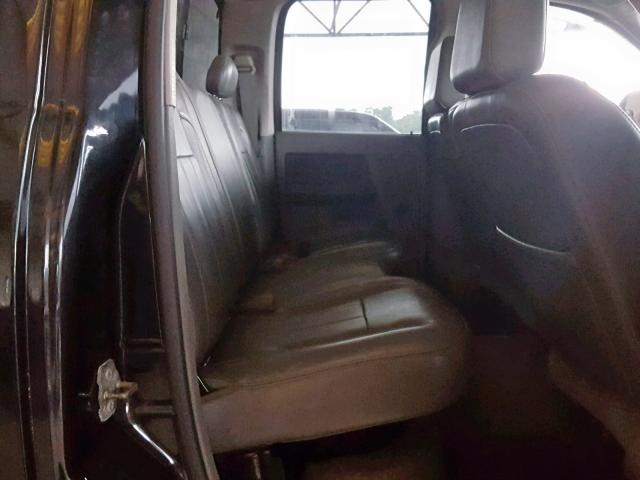 1D7KS28C06J214072 - 2006 DODGE RAM 2500 S შავი ფოტო 6