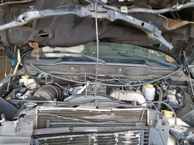 1D7KS28C06J214072 - 2006 DODGE RAM 2500 S შავი ფოტო 7
