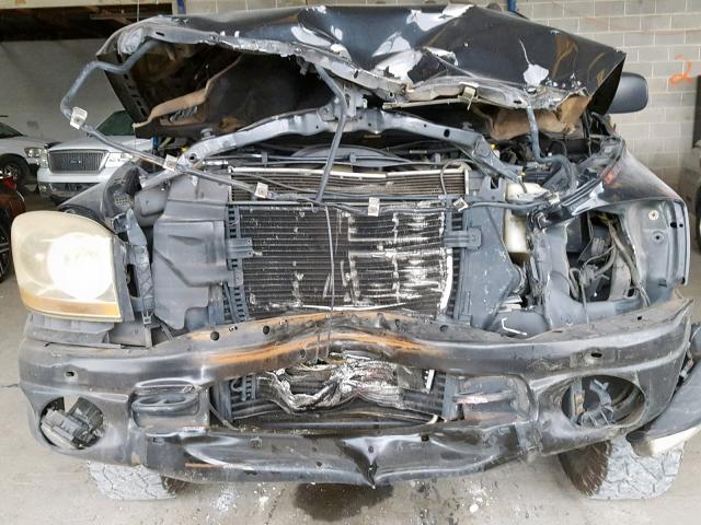 1D7KS28C06J214072 - 2006 DODGE RAM 2500 S შავი ფოტო 9