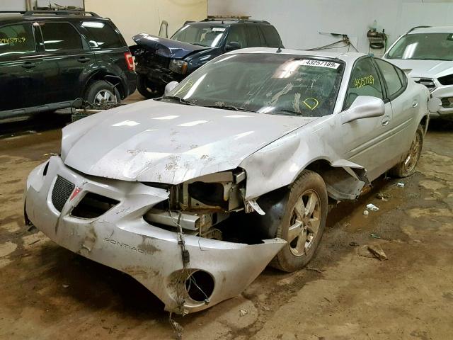 2G2WP522041371093 - 2004 PONTIAC GRAND PRIX SILVER photo 2