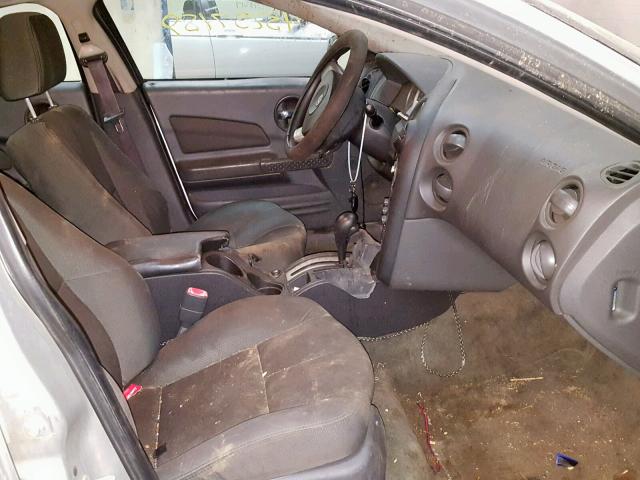 2G2WP522041371093 - 2004 PONTIAC GRAND PRIX SILVER photo 5