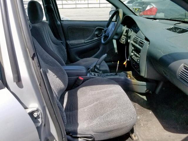 1G1JF52F437339723 - 2003 CHEVROLET CAVALIER L SILVER photo 5