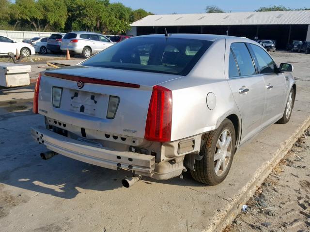 1G6DW67V280122863 - 2008 CADILLAC STS SILVER photo 4