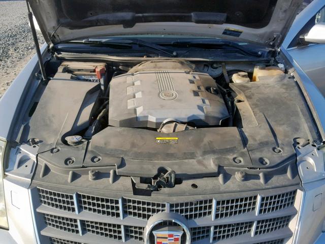 1G6DW67V280122863 - 2008 CADILLAC STS SILVER photo 7