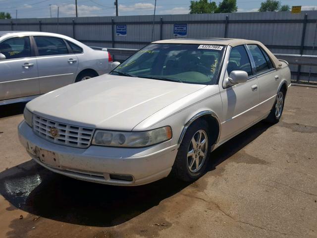 1G6KS54YX3U102504 - 2003 CADILLAC SEVILLE SL WHITE photo 2