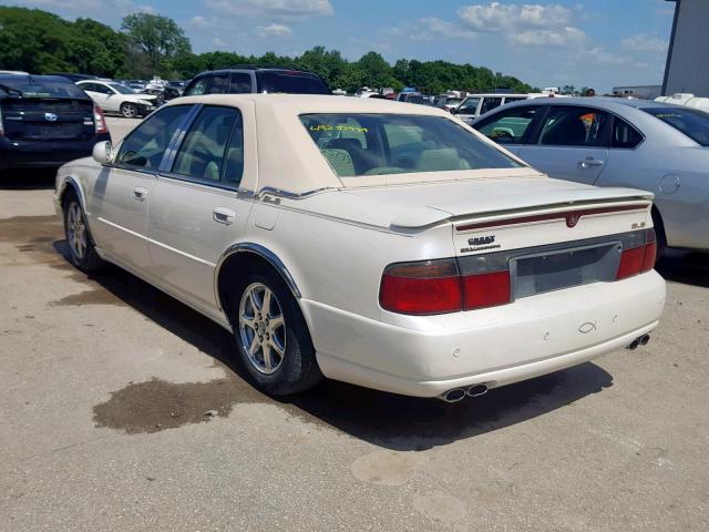 1G6KS54YX3U102504 - 2003 CADILLAC SEVILLE SL WHITE photo 3