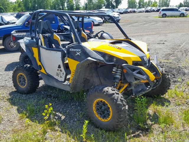 3JBPXLP16DJ002109 - 2013 CAN-AM MAVERICK 1 YELLOW photo 1