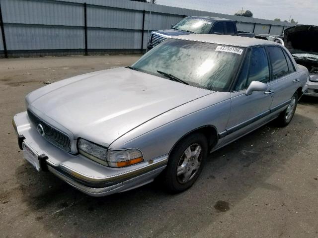 1G4HP53L8NH549984 - 1992 BUICK LESABRE CU SILVER photo 2