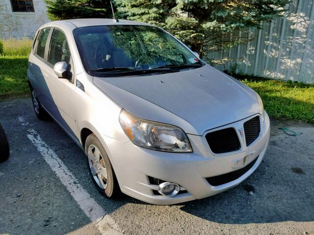 KL2TD66E69B633064 - 2009 PONTIAC G3 SILVER photo 1