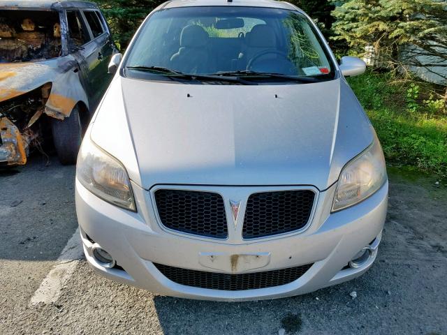 KL2TD66E69B633064 - 2009 PONTIAC G3 SILVER photo 9