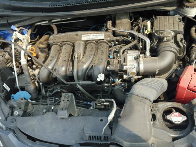 3HGGK5H8XFM743532 - 2015 HONDA FIT EX BLUE photo 7