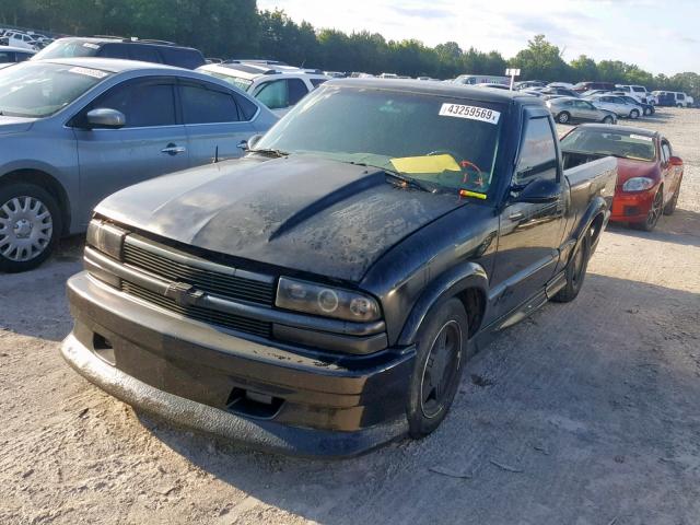 1GCCS1441Y8156801 - 2000 CHEVROLET S TRUCK S1 BLACK photo 2