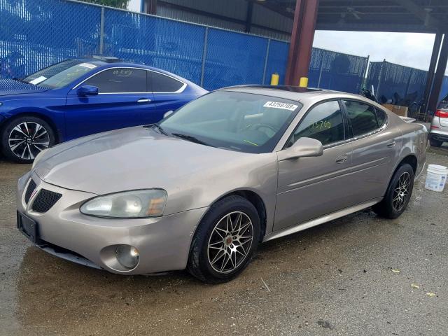 2G2WP552671137945 - 2007 PONTIAC GRAND PRIX BEIGE photo 2