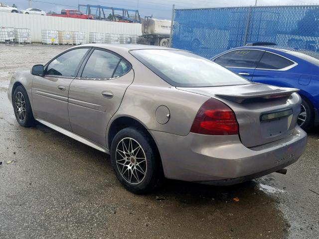 2G2WP552671137945 - 2007 PONTIAC GRAND PRIX BEIGE photo 3