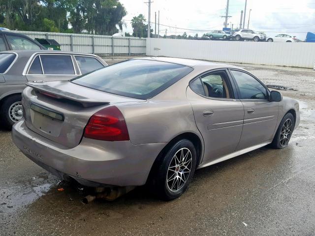 2G2WP552671137945 - 2007 PONTIAC GRAND PRIX BEIGE photo 4