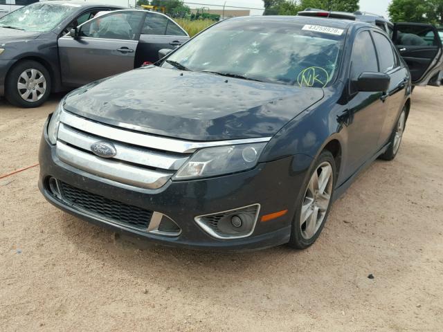 3FAHP0KC1AR249100 - 2010 FORD FUSION SPO BLACK photo 2