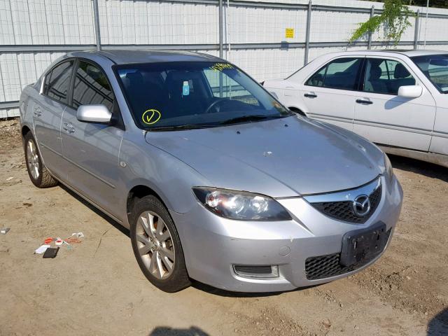 JM1BK12G881864139 - 2008 MAZDA 3 I SILVER photo 1