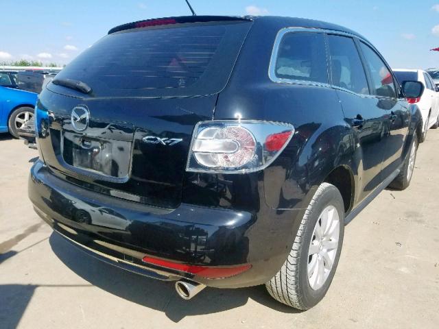 JM3ER2W57A0301707 - 2010 MAZDA CX-7 BLACK photo 4