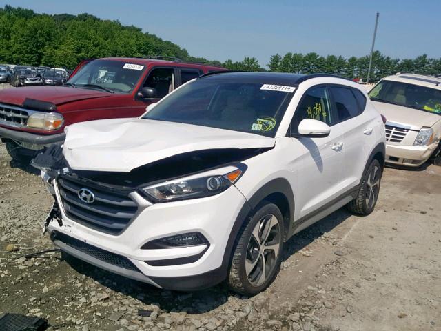 KM8J3CA20JU639448 - 2018 HYUNDAI TUCSON VAL WHITE photo 2