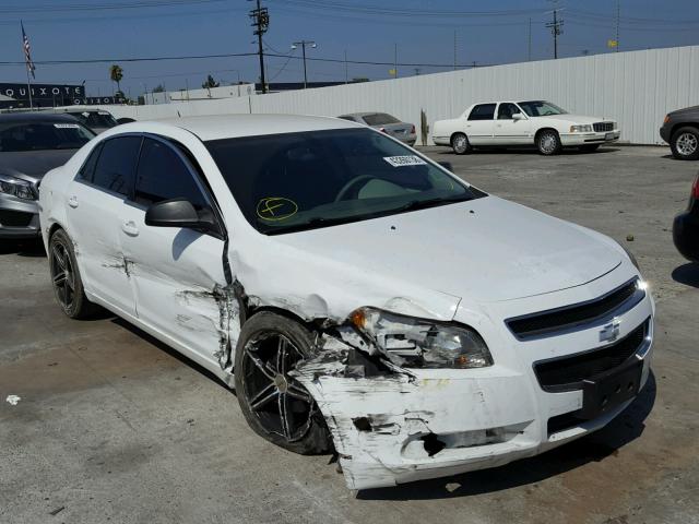 1G1ZB5E18BF187674 - 2011 CHEVROLET MALIBU LS WHITE photo 1