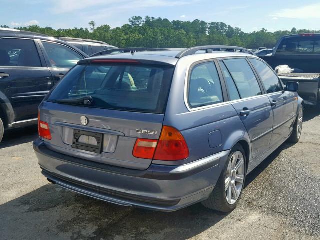 WBAEN33463PC12663 - 2003 BMW 325 IT GRAY photo 4