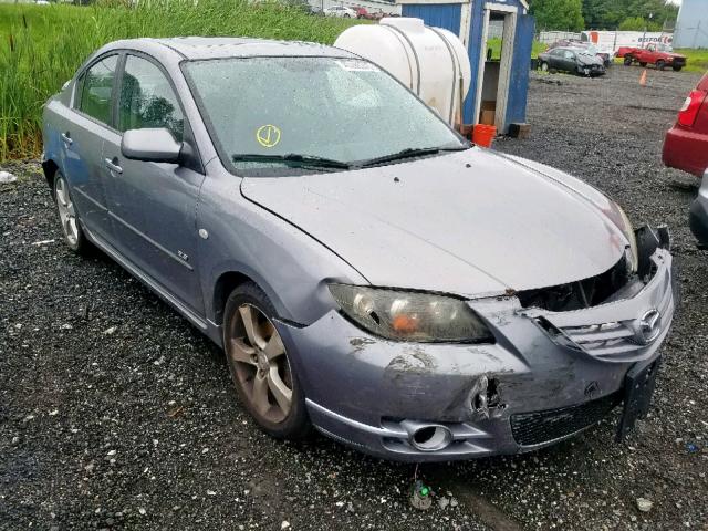 JM1BK123241164432 - 2004 MAZDA 3 S GRAY photo 1