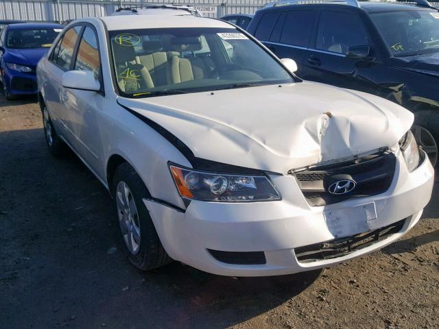 KMHET46C36A169059 - 2006 HYUNDAI SONATA GL WHITE photo 1