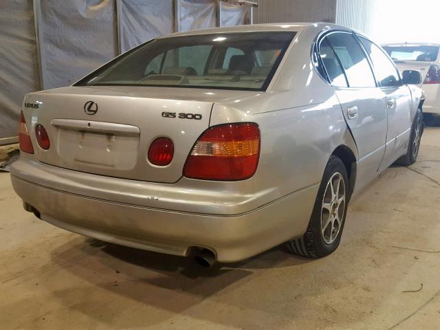 JT8BD68S8Y0112450 - 2000 LEXUS GS 300 SILVER photo 4