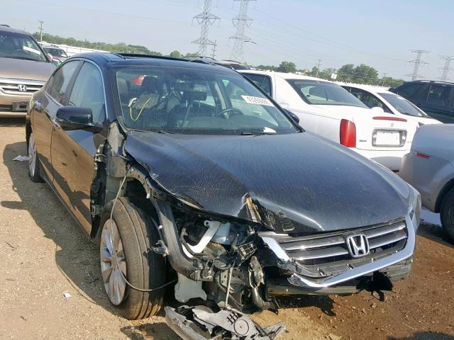 1HGCR2F83EA305989 - 2014 HONDA ACCORD EXL BLACK photo 1