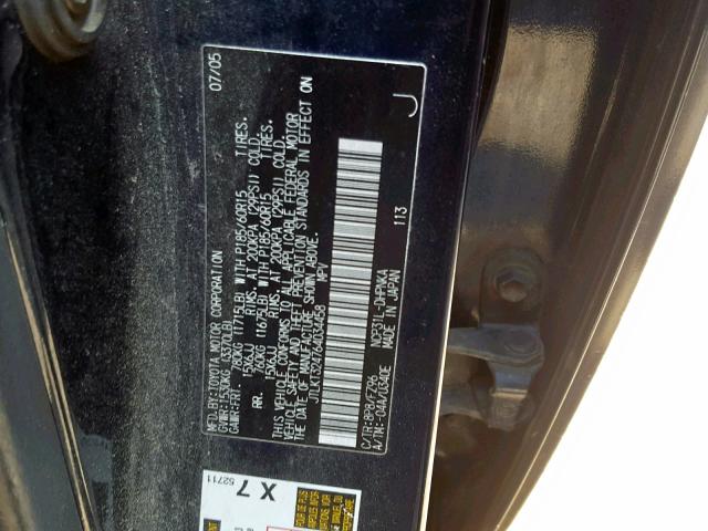 JTLKT324764034458 - 2006 TOYOTA SCION XB 蓝色 照片 10