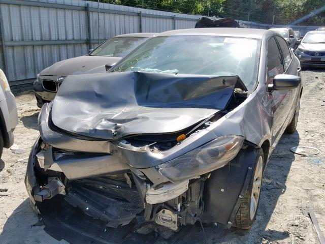 1C3CDFBH5DD150535 - 2013 DODGE DART SXT SILVER photo 2