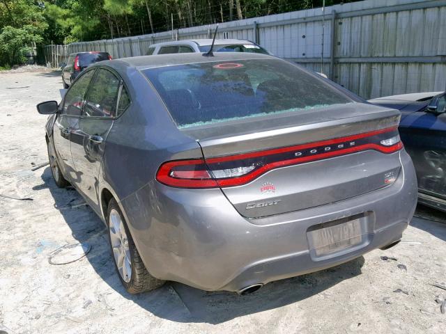 1C3CDFBH5DD150535 - 2013 DODGE DART SXT SILVER photo 3