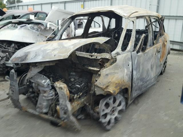 ZFBCFADH6FZ032993 - 2015 FIAT 500L TREKK BURN photo 2